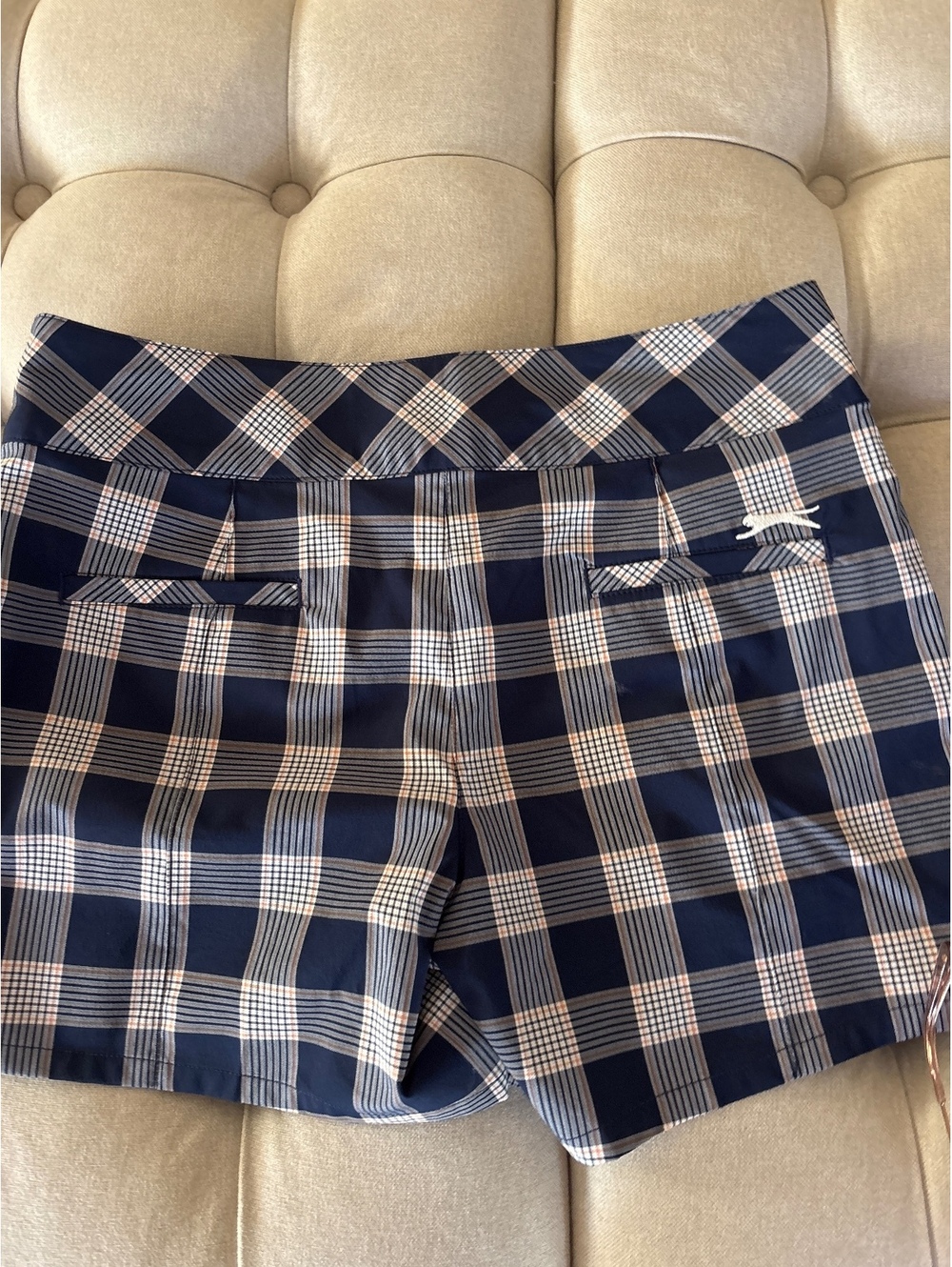 Slazenger women’s golf shorts plaid size 6